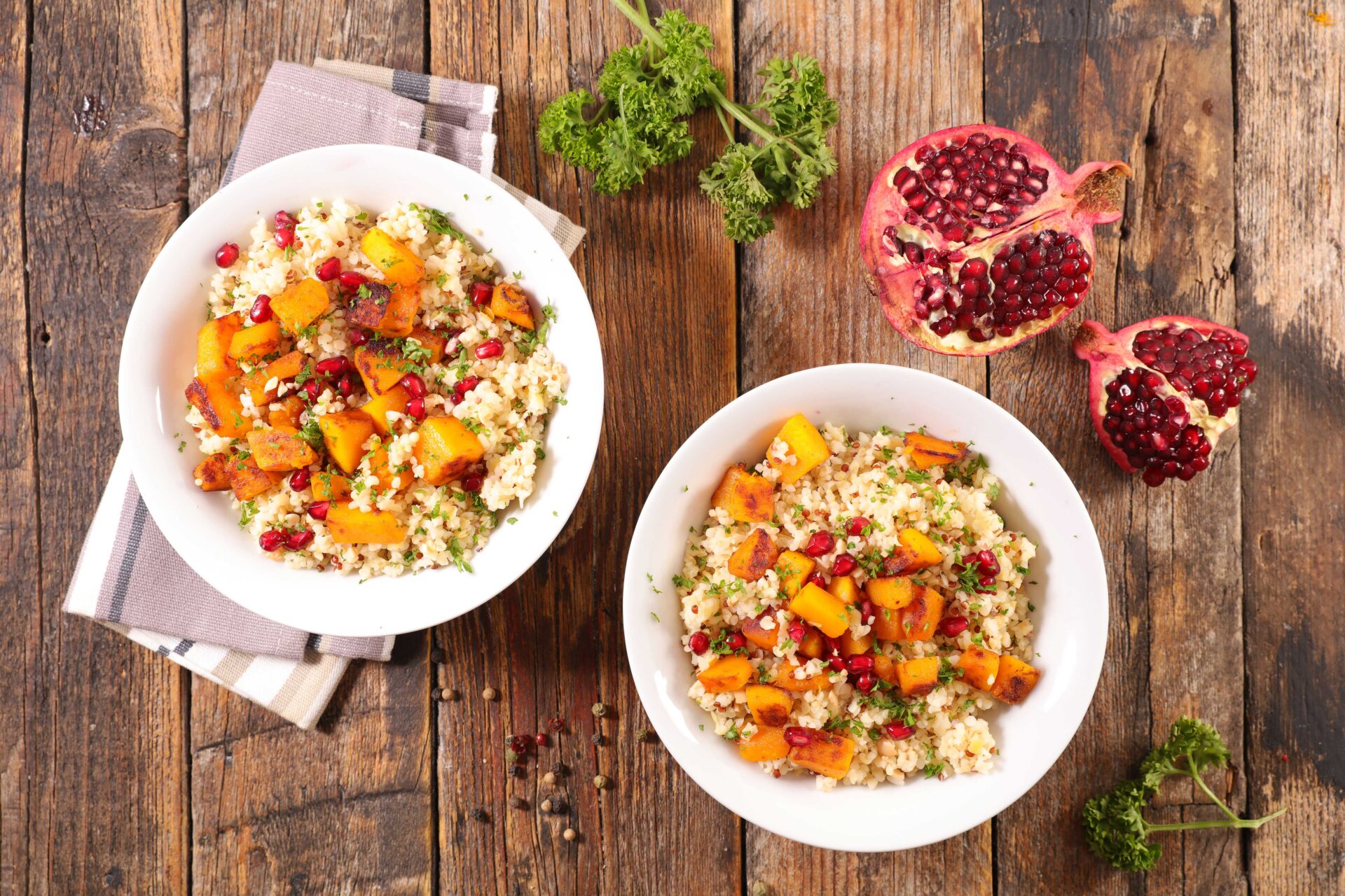 Recette de quinoa aux légumes d'hiver rôtis Recette de quinoa aux légumes d'hiver rôtis