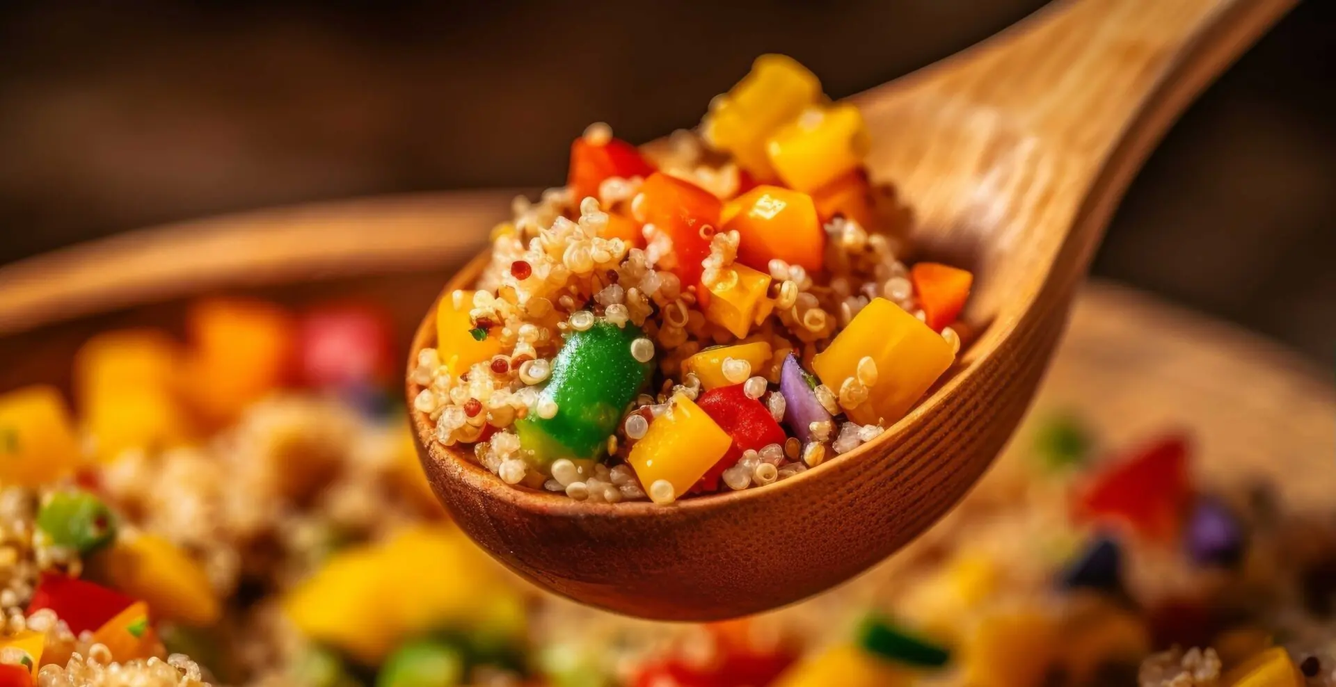 Le quinoa aux légumes d'hiver Le quinoa aux légumes d'hiver